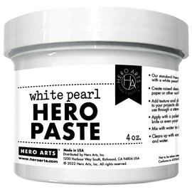 Hero Arts NK355 Hero Paste, White Pearl 4oz.