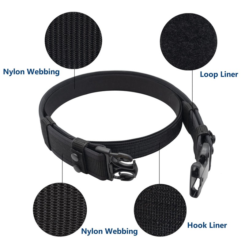 Dotacty Duty Belt for Police Law Enforcement Security Correctional Officer
