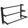 3 Tiers Bath Towel Bar Wall Mounted Bathroom Towel Hanger