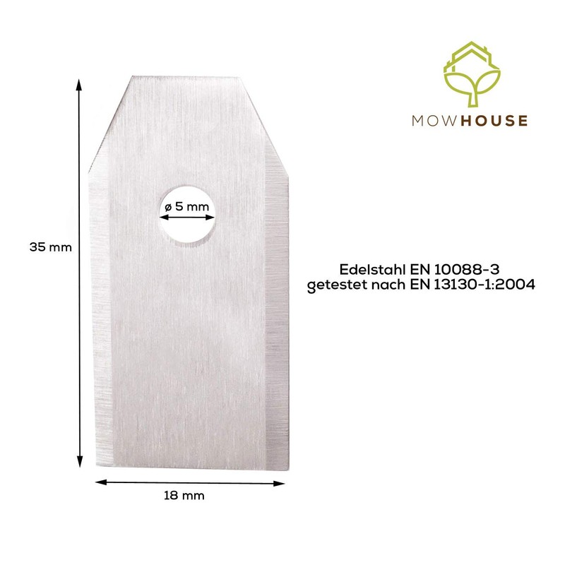 MOWHOUSE 30 x Premium Replacement Blades for Husqvarna Gardena McCulloch