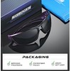 Polarized Wrap Around Sports Sunglasses for Men Women UV400 Protection