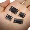 CVIUYO 60 Pieces Small Hinges for Crafts and Wooden Box,