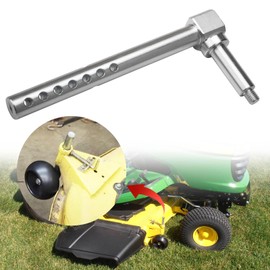 AM136327 Right Front Lawn Mower Deck Gauge Wheel Arms for Jo-hn Deere 48" 54" X300 X320 X500 X324 X340 X360 X500 X520 X530 X534 X540