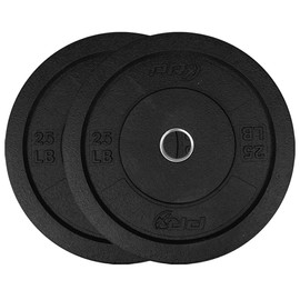 PRX Performance Crumb Rubber Bumper Plate Pairs 10LB, 15LB, 25LB, 35LB, 45LB (25lb Pair)