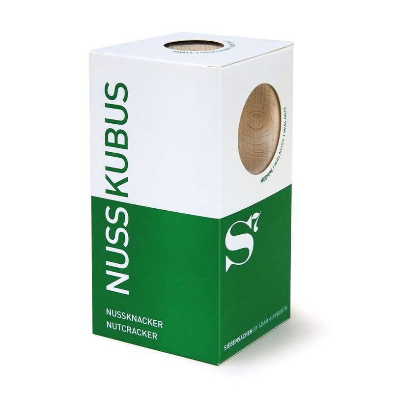 Siebensachen - Nut cube - nutcracker - beech - light