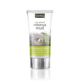 Wild Ferns-Rotorua Mud Facial Wash Crème with Lime Blossom 130ml