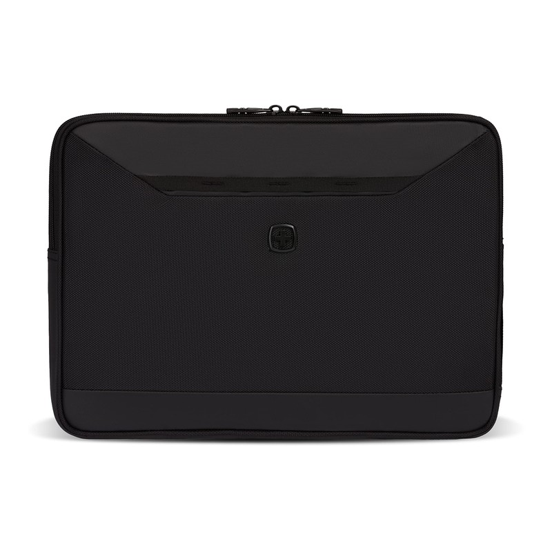 SwissGear Padded Zippered Laptop Sleeve, Micro-Twill Laptop Case with Fleece