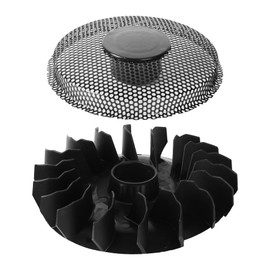 Calvana 796201 Flywheel Fan Replacement, 2” Lawn Mower Fan, for BS Most 319000, 31A000 Model Engines, Compatible with Briggs & Stratton Models 699708, 794436, 699043, 697853