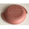 Tupperware Reheatables Divided Plate w/ Seal Microwave Safe Dish Rose