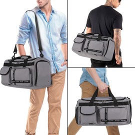 MAXTOP Travel Duffle Bag for Women Carry On Tote Weekender Overnight Bag Large Capacity Duffel Bag with Shoe Compartment,Gym Tote Bag with Dry and Wet Separation