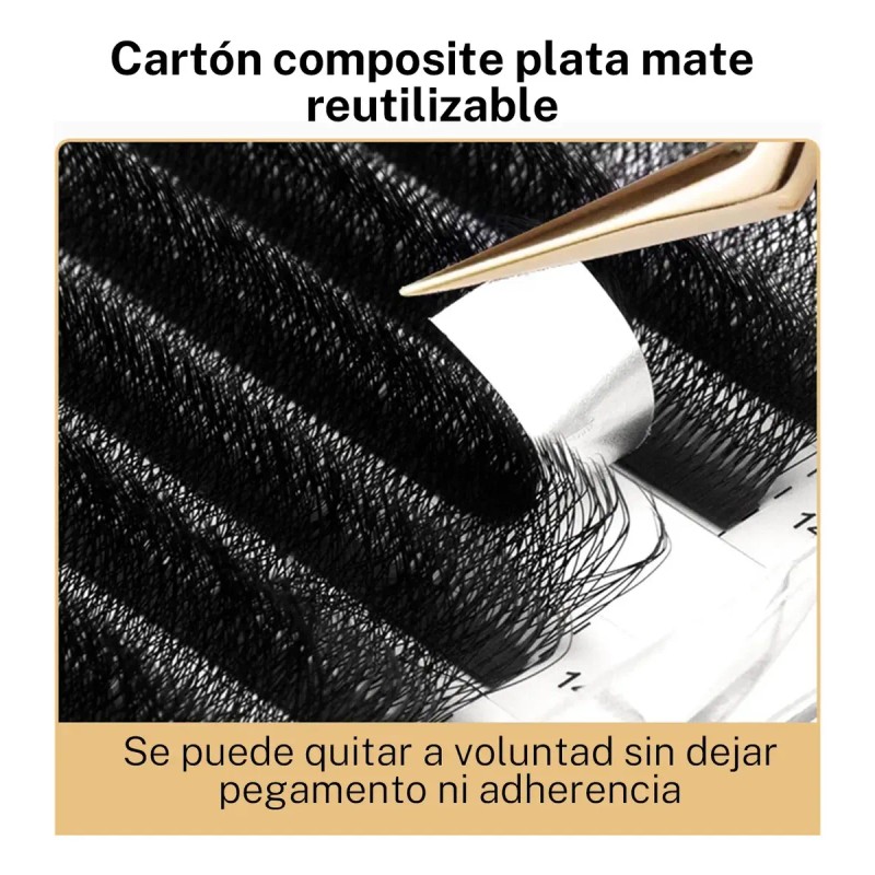 Nagaraku Extensiones De Pestañas 8d W Shape