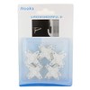 10pcs - White Load-Spreading Picture Hanger Hooks – Ideal for