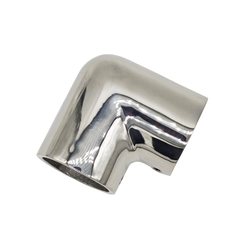 LBKYJ Boat Handrail Fitting, 2-Way 90 Degree Elbow Hardware, 316