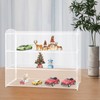Acrylic Display Case, 3-Tier Bakery Pastry Display Cabinet with Doors,