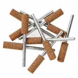 Daitec Japan DF3 Rubber Whetstone for Grinding, Φ 6 x Width 17 x Shaft 3#120, Pack of 10, Polishing, Finishing, Processing (#320)