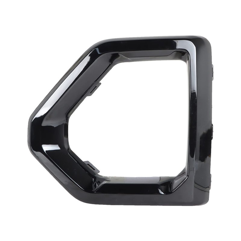 labwork Front Bumper Fog Light Outer Bezel Cover Black Replacement