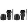 Universal Motorcycle Exhaust Crash Pad 10mm Protector Frame Slider Stainless