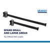 US Weight U2500CYB Wall Mount with Retractable Belt – 8'