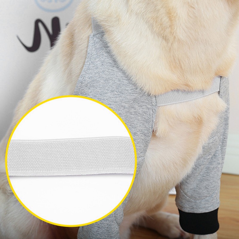 Dog Rcovery Sleeve Soft Breathable Stable Support Adjustable Comfortable Dog