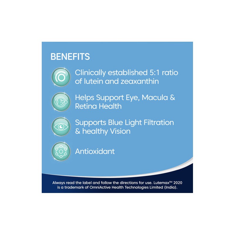 Bioglan Healthy Eyes + Vision 60 Capsules