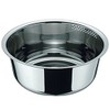 Stainless Steel Wash Tub Round Rubber Legs with Waterfall Hole