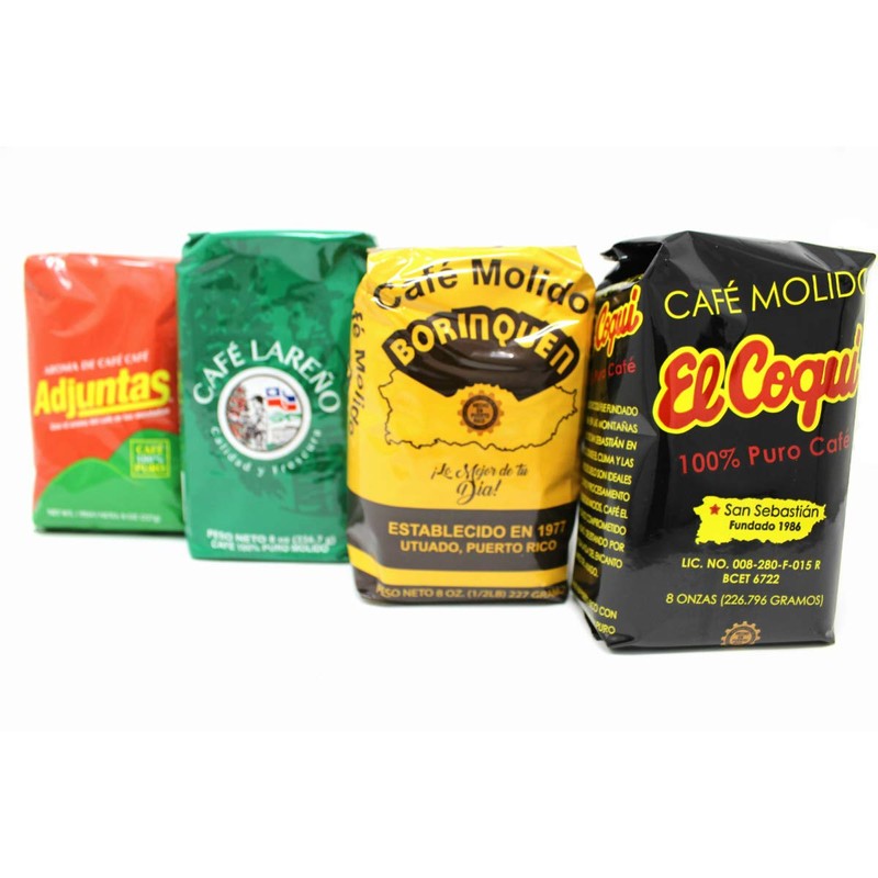 Bold Puerto Rican Coffee Variety Mix - Cafe Borinquen, Cafe