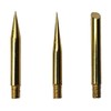Soldering Tip, Gold-Plated, Screwed, Thread M4, Parkside Replacement - Set