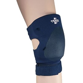 Trace Handball & Indoor Sports Knee Pads/Unisex Adult/L/Dark Blue/Soft Padding/Indoor/Protector Padded/Comfortable & Tight Fit/Also for Volleyball, Football & Dancing