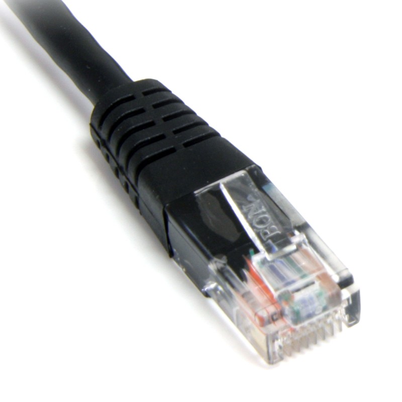 StarTech. com Cable Ethernet Cat5e de 15 pies - Alimentación