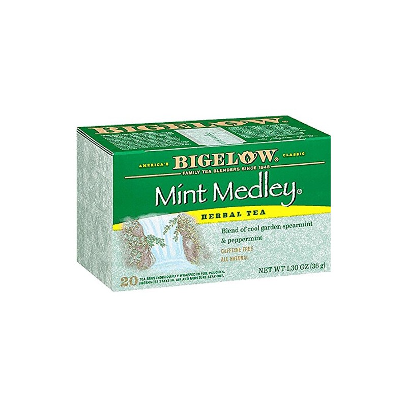 Bigelow Tea Mint Medley 20 Count (Pack of 4)