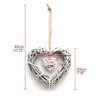 zaoalife Valentines Wreath, Heart Shape Wicker Woven Wreaths,Heart Shaped Wreath