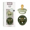 BIBS Colour Symmetrical Dummy Pack of 2, BPA-Free Dummy Pacifier,