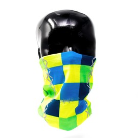 REEFLEXX Loop, Multifunctional Scarf, Printed and Breathable with Reflectors, for Children, Squares