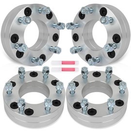 SCITOO 4Pcs 5x135 to 6x5.5 Wheel Adapters 2 inch Bore 87.1mm Studs 12x1.5 5 Lug Wheel Spacers No Hubcentric Fit for Lincoln Blackwood 2002-2003,for Ford for F-150 1997-2003