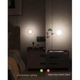 SMASOON 3-Pack Recharge Operated Motion Sensor Lights, LED Night Lights, Long-Lasting Battery, Wireless Closet Light for Cabinets, Kitchen, Indoor Use