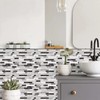 STICKGOO Thicker Design Peel and Stick Tile Backsplash, 12”×12”Stick on