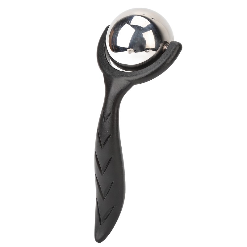 Facial Roller Massage Ball Ergonomic Handle Cold Hot Compression Stainless