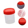 Kichvoe 10Pcs Leak Resistant Cups with Lids Plastic for Safe