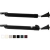 Touch 'n Hold Smooth Dual Door Closer System (Black) –