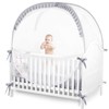 JOINSI Safety Crib Tents to Keep Toddler in, Pop Up