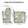 Oplp Cute Rabbit and Mushroom Oven Mitts and Pot Holders