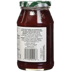 Smuckers Strawberry No Sugar Added Jam, 0.3100 L