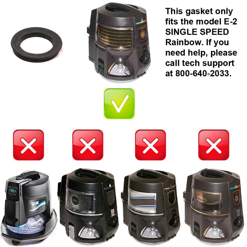 Rainbow Genuine E-2 (eSERIES) Motor/Water Pan Gasket