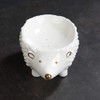 JHNIF Hedgehog Shape Ceramic Soap Dish.