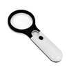 3 LED 45X Magnifying Glass with Light Handheld Magnifier Magnifying