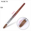 Kads Kolinsky Acrylic Nail Brush Rosewood Nail Art Manicure Tool