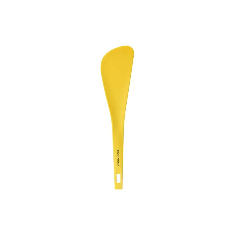 DELISH KITCHEN G-5062 Pearl Metal Turner, Yellow, 11.8 inches (30