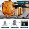 P&P CHEF Beer Can Chicken Holder Grill Rack, Stainless Steel