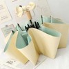 Folding Sun Umbrella UV Blocking Pure Color Black Rubber Sunscreen