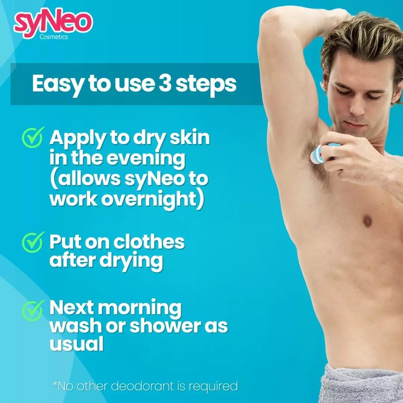 SyNeo 5 Antiperspirant MAN Roll-On, 50 ml, Pack of 1